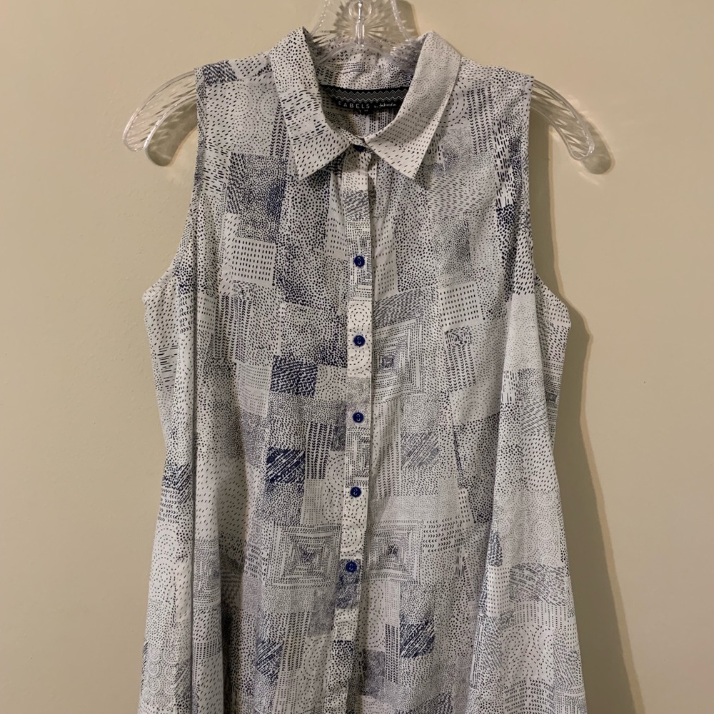 Sleeveless Top by FABELS size Medium